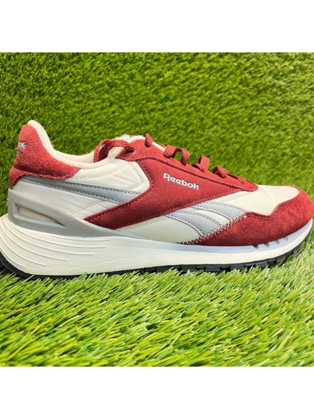 Reebok Classic Leather Legacy AZ Mens Size 8 Red Gay Running Shoes Sneakers